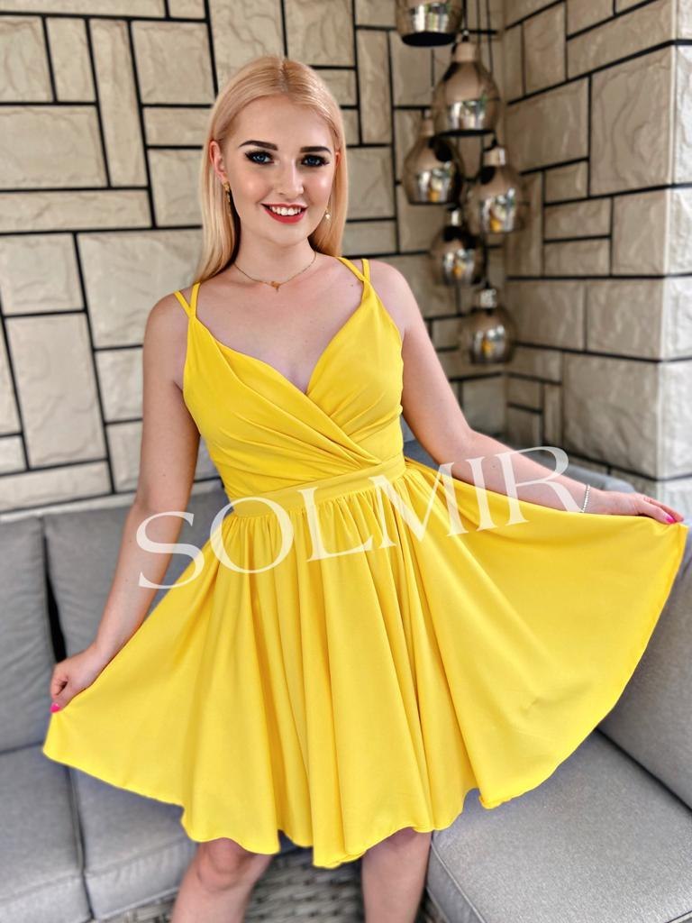Sukienka ADELE żółta Sukienka ADELE żółta