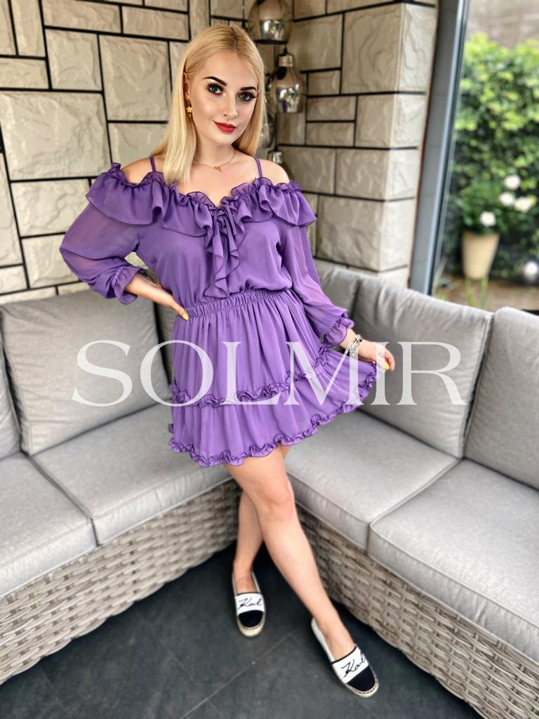 Sukienka CASABLANCA lila Sukienka CASABLANCA lila