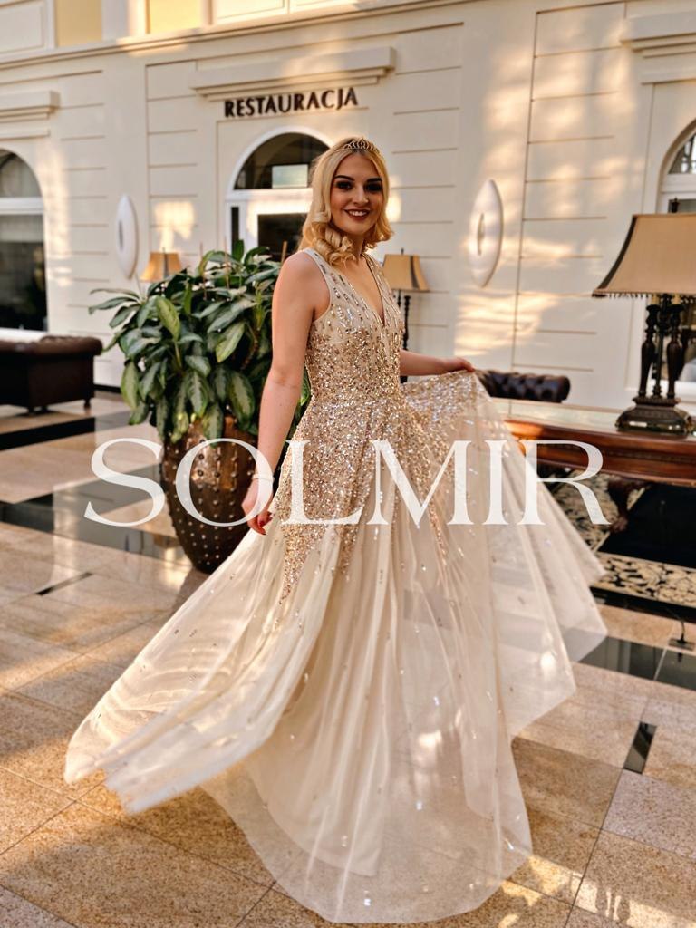 Sukienka MILLY cream Sukienka MILLY cream