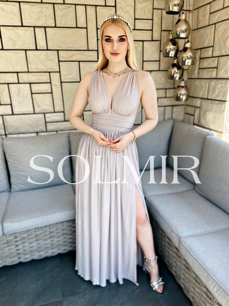 Sukienka VIRGINIA nude Sukienka VIRGINIA nude