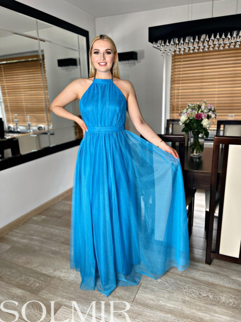 Sukienka OLA oceaniczny niebieski Sukienka OLA oceaniczny niebieski