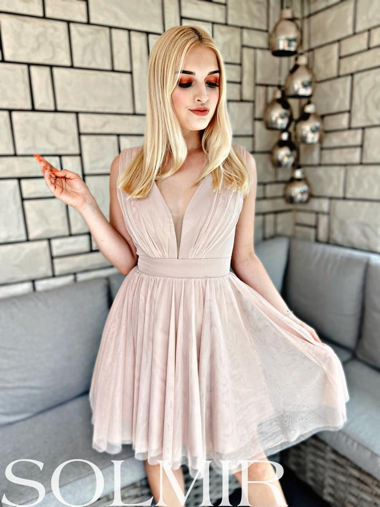 Sukienka MISSY beż Sukienka MISSY beż