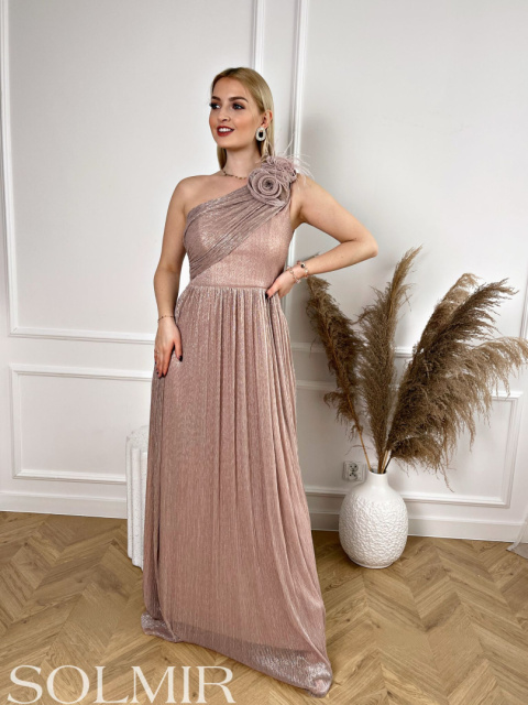 Sukienka ANTONELLA pudrowy róż Sukienka ANTONELLA pudrowy róż