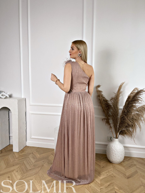 Sukienka ANTONELLA pudrowy róż Sukienka ANTONELLA pudrowy róż