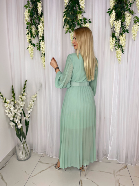 Sukienka DARIA pistacjowa zieleń Sukienka DARIA pistacjowa zieleń
