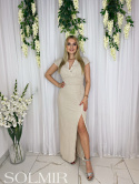 Sukienka FRANCESCA beż ecru