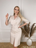 Sukienka MARCELINA beż