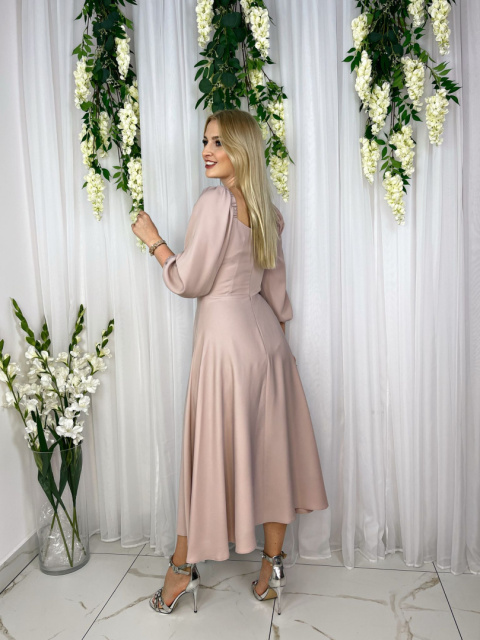Sukienka ANDREA pudrowy beż Sukienka ANDREA pudrowy beż