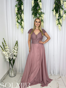 Sukienka DIANA wrzos
