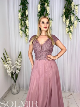 Sukienka DIANA wrzos