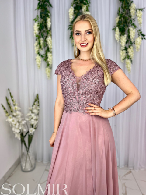 Sukienka DIANA wrzos Sukienka DIANA wrzos