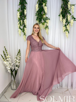 Sukienka DIANA wrzos