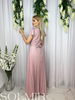 Sukienka ROSA pudrowy róż
