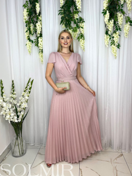 Sukienka ROSA pudrowy róż