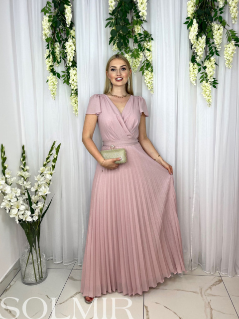 Sukienka ROSA pudrowy róż