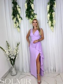 Sukienka AKROPOLIA liliowy fiolet