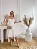 Sukienka AMANDINE biel