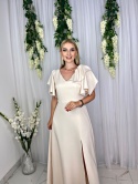 Sukienka CORALINA MAXI beż