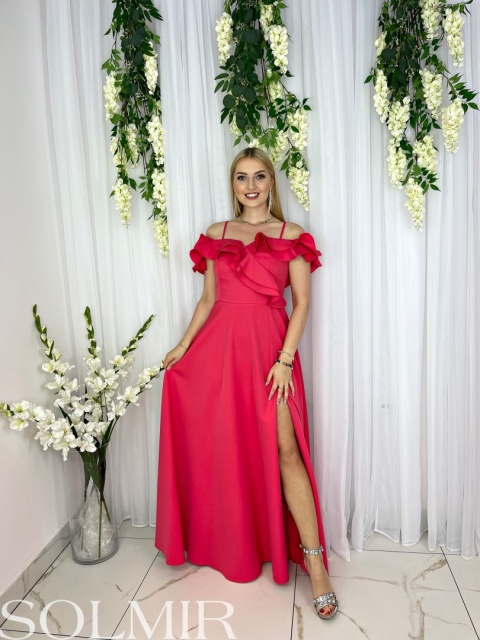 Sukienka SANREMO koral Sukienka SANREMO koral
