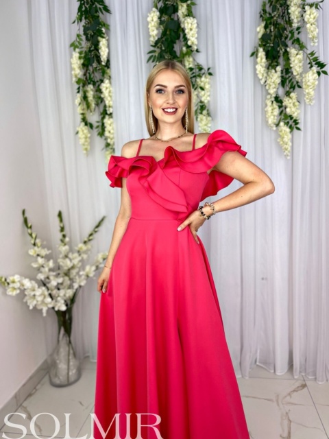 Sukienka SANREMO koral Sukienka SANREMO koral