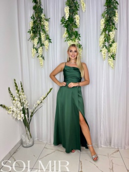 Sukienka ANASTASIA oliwkowa zieleń