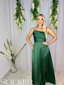 Sukienka ANASTASIA oliwkowa zieleń