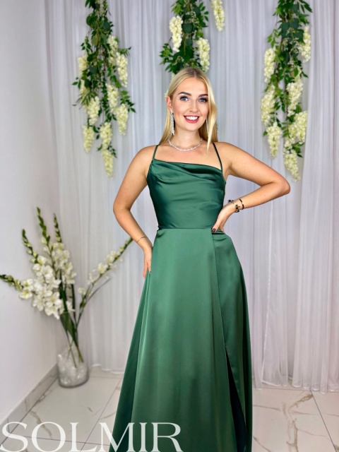 Sukienka ANASTASIA oliwkowa zieleń Sukienka ANASTASIA oliwkowa zieleń