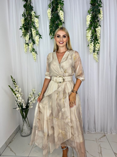 Sukienka KINIA MAXI beż Sukienka KINIA MAXI beż