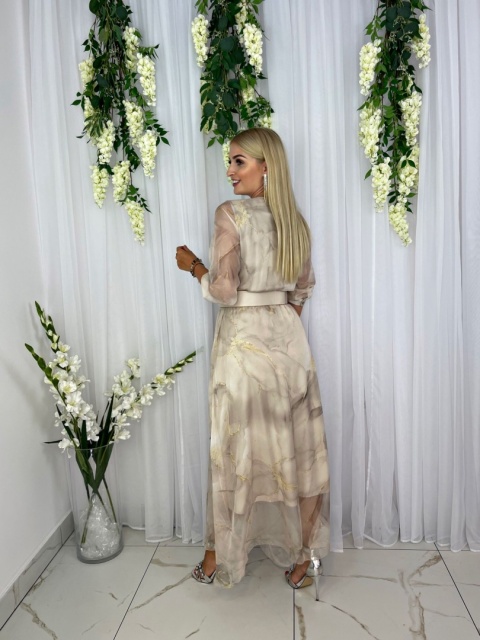 Sukienka KINIA MAXI beż Sukienka KINIA MAXI beż