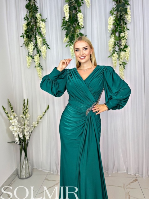Sukienka premium REGINA turkus Sukienka premium REGINA turkus