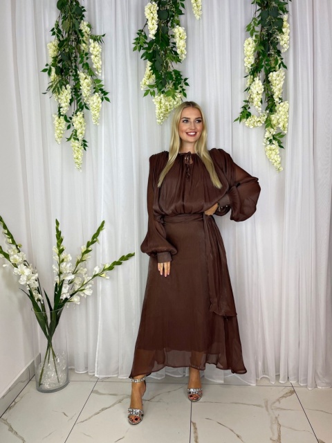 Sukienka ALICE MAXI czekolada Sukienka ALICE MAXI czekolada