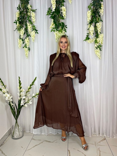 Sukienka ALICE MAXI czekolada Sukienka ALICE MAXI czekolada