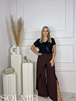 Spodnie GOODIE czekolada