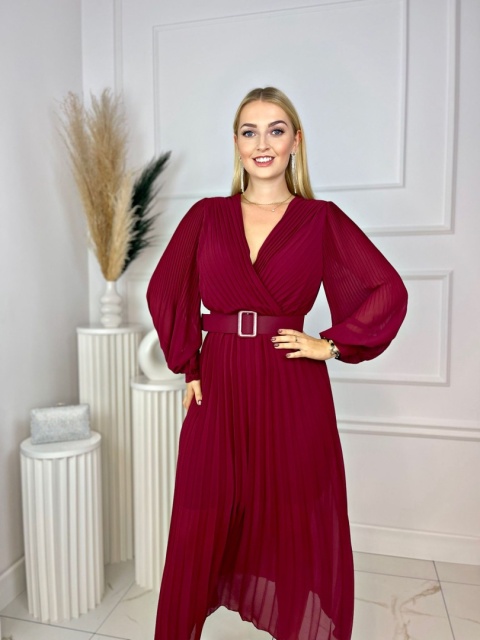 Sukienka DARIA bordo