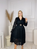 Sukienka GABI koronka czerń