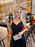 Sukienka MARIANNA satyna czerń