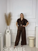 Kombinezon BILLIE czekolada połysk