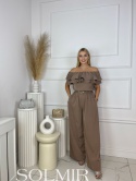 Kombinezon OLIVA ciepły beż mokka mousse