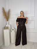 Kombinezon OLIVA czekolada błysk
