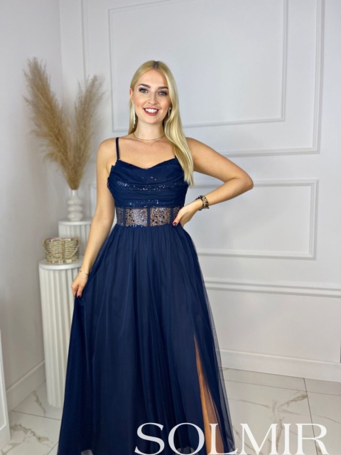 Sukienka ANNALISE granat