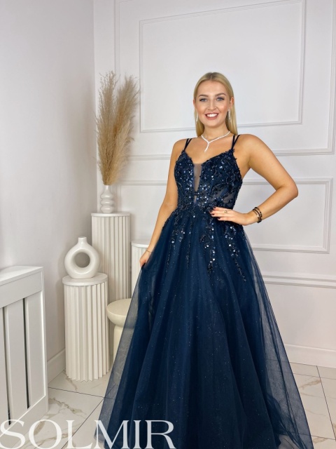 Sukienka MALEDIWA BIS granat