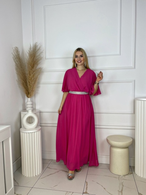 Sukienka PATRYCJA MAXI fuksja