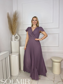 Sukienka ROSA wrzosowy róż / fiolet