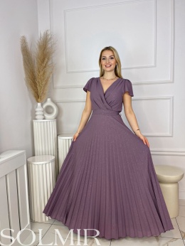 Sukienka ROSA wrzosowy róż / fiolet