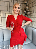 Sukienka CLARIE BIS czerwień