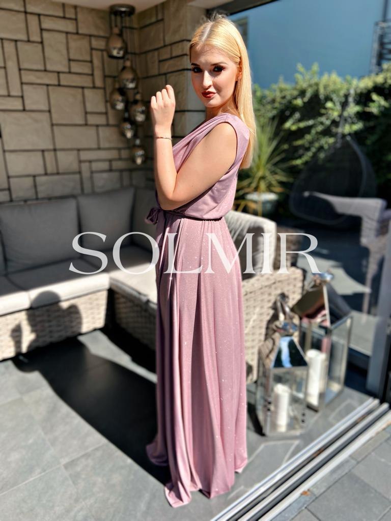 Sukienka SALMA wrzos Sukienka SALMA wrzos