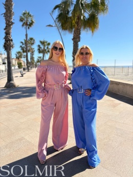 Komplet JELLY BIS brudny róż