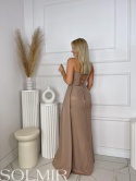 Sukienka ANDŻELA mokka mousse / ciemny beż