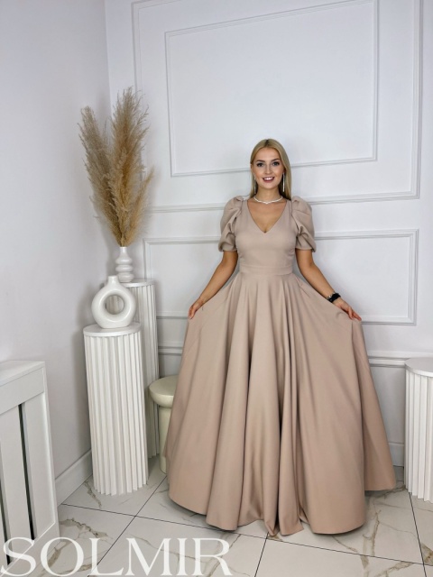 Sukienka CAMILLA beż