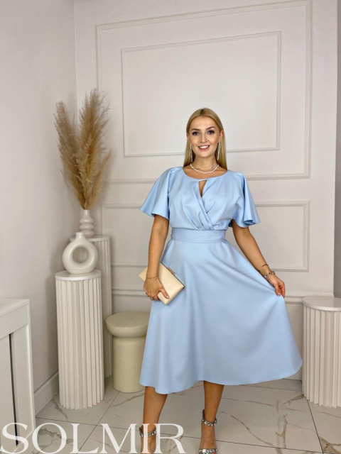 Sukienka DIAVOLA błękit